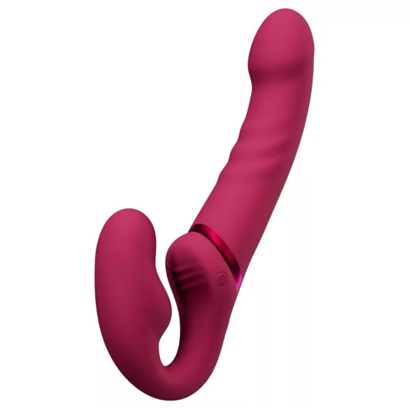 LOVENSE Lapis - připínací vibrátor bez popruhů (červený)