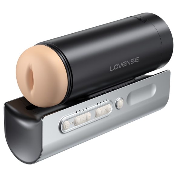 LOVENSE Solace Pro - chytrý pohybující se masturbátor (černý)