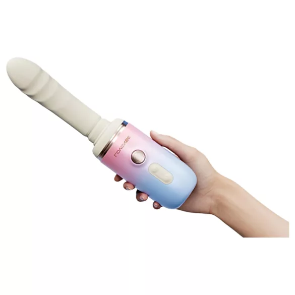 LOVENSE Spinel - 3v1 tlačný vibrátor (bílý)