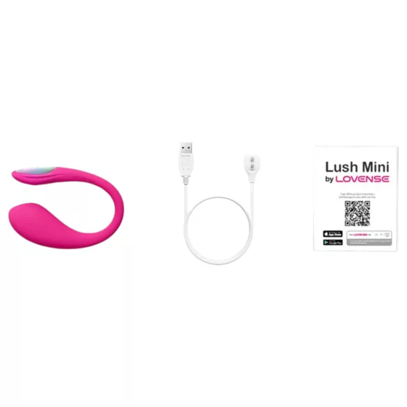 LOVENSE Lush Mini - chytré vibrační vajíčko (růžové)