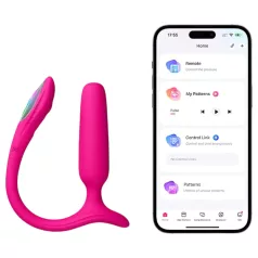   Lovense Lush Anal - anální vibrátor ovládaný aplikací, s LED - růžový