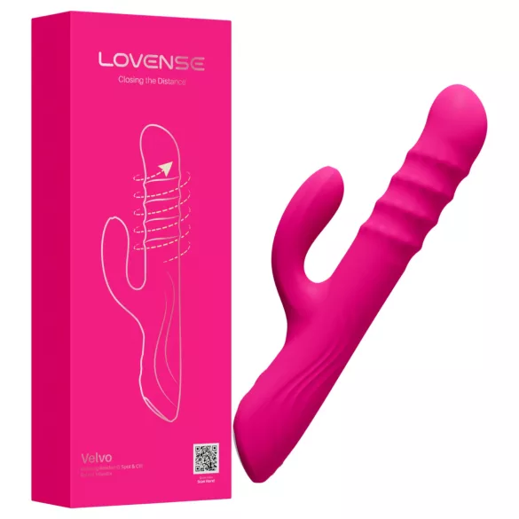 Lovense Velvo - Appem ovládaný perlový vibrátor (růžový)