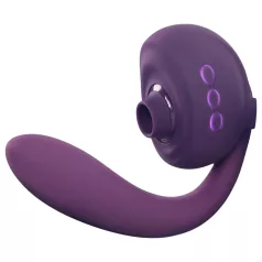   Tracy's Dog OG 3 - sací vibrátor na klitoris a G‑bod (fialový)