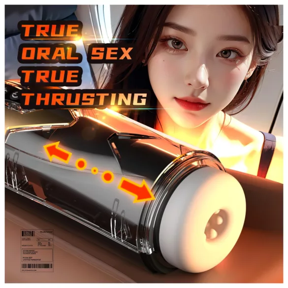 Leopard - automatický masturbátor - černý