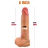 FeelSkin - ultra realistické dildo s varlaty (přírodní, 17 cm)