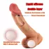 FeelSkin - ultra realistické dildo s varlaty (přírodní, 17 cm)