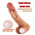 FeelSkin - ultra realistické dildo s varlaty - přírodní (23 cm)