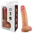 FeelSkin - ultra realistické dildo s varlaty (přírodní, 22 cm)
