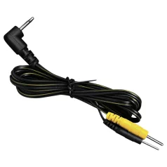   DG-LAB - elektrodový kabel z 2,5mm jacku na 2mm kolíky (černý)