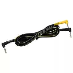   DG-LAB - elektrodový kabel s pravoúhlými kolíky 2 mm (černý)