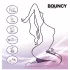 Bouncy Bliss Classic - vibrační polštář nafukovací - fialová