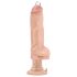 Blush Bad Boy – vibrátor s piercingem, 17 cm (přírodní)