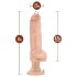 Blush Bad Boy – vibrátor s piercingem, 17 cm (přírodní)