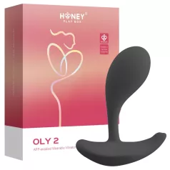   Honey Play Box Oly 2 - App‑ovládaný vibrátor na bod G a klitoris (černý)