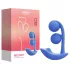 Honey Play Box Melody - App-ovladatelný perličkový 2v1 vibrátor (modrý)