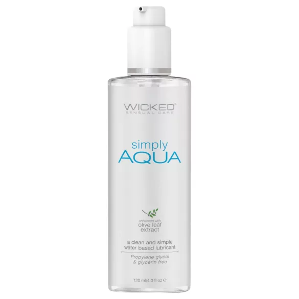 Wicked Simple Aqua - 100% veganské lubrikant (120 ml)