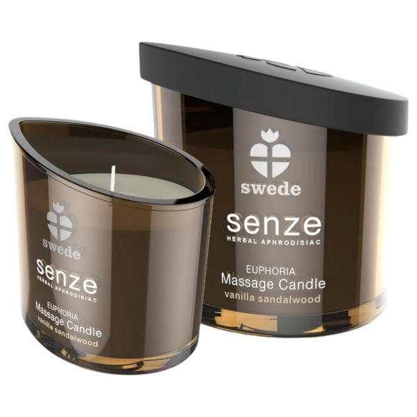 Swede Senze - masážní svíčka - vanilka, santalové dřevo (50 ml)