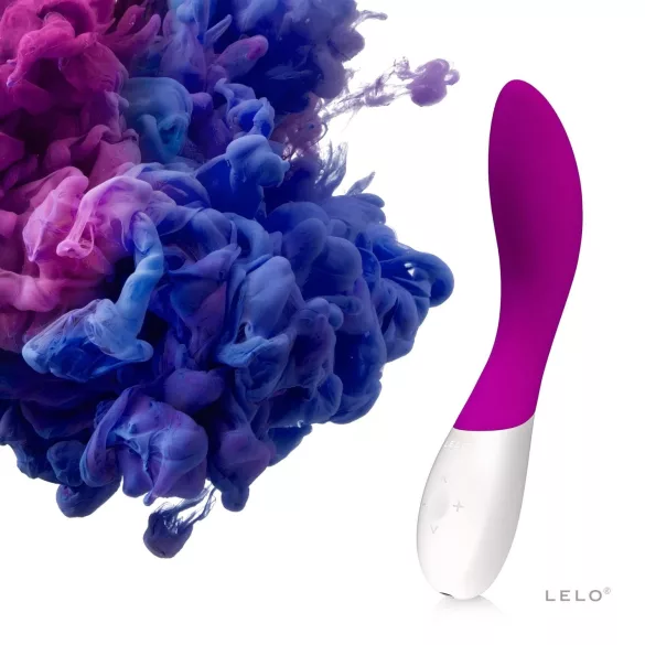 LELO Mona Wave - vibrátor na bod G - vodotěsný - fialový