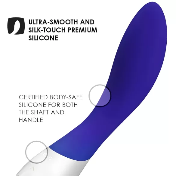 LELO Mona Wave - vibrátor na G-bod - voděodolný - modrý