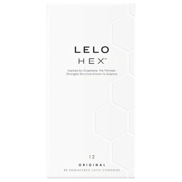 LELO Hex Original - kondomy - tenké, pevné - 12 ks