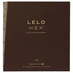 LELO Hex Respect XL - kondomy XL - extra velké - 36 ks