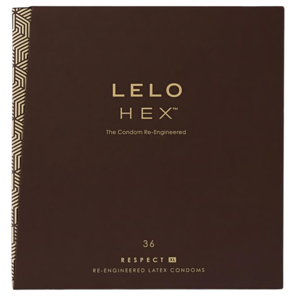 LELO Hex Respect XL - luxusní kondomy (36 ks)