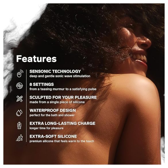 LELO Sona - stimulátor klitorisu s vlnami - červená