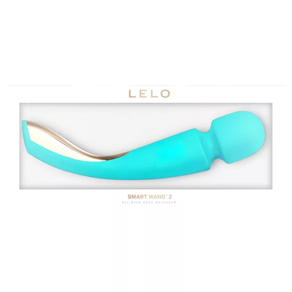 LELO - masážní vibrátor Smart Wand 2 velký - dobíjecí - tyrkysový