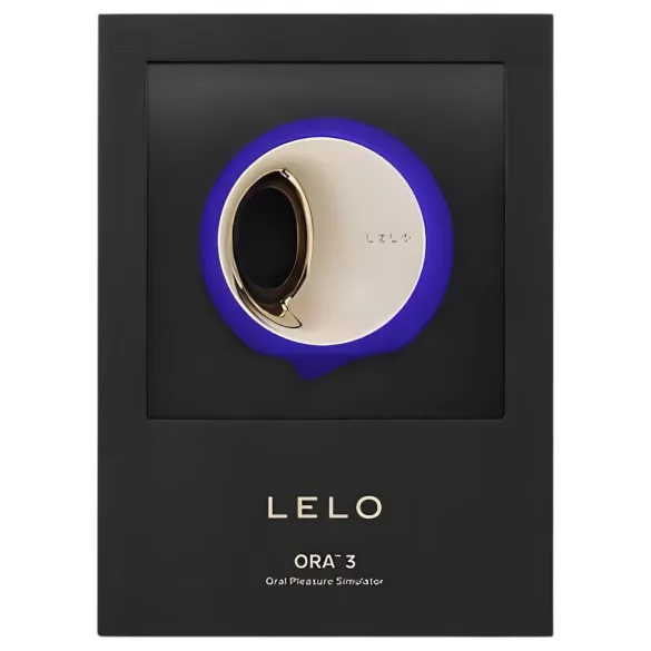 LELO Ora 3 - simulátor orálního sexu a vibrační stimulátor klitorisu (modrý)