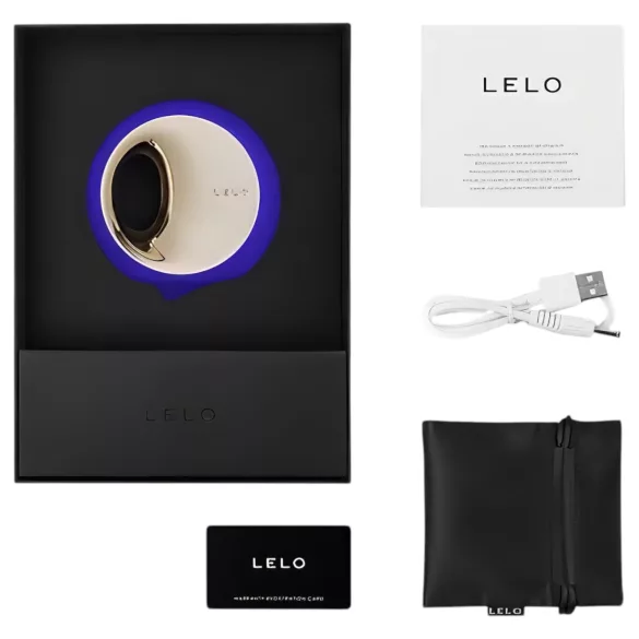 LELO Ora 3 - simulátor orálního sexu a vibrační stimulátor klitorisu (modrý)