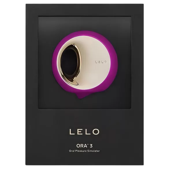 LELO Ora 3 - simulátor orálního sexu a vibrátor na klitoris - fialový