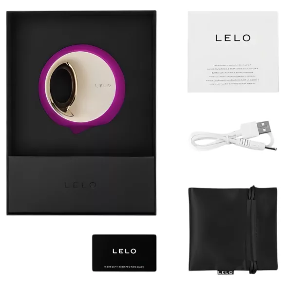 LELO Ora 3 - simulátor orálního sexu a vibrátor na klitoris - fialový