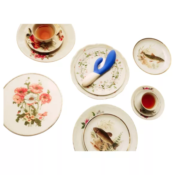 LELO Ina Wave 2 - dobíjecí vodotěsný vibrátor - modrá