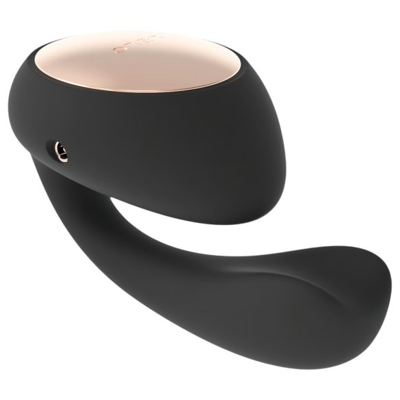 LELO Ida Wave - chytrý, dobíjecí rotační vibrátor (černý)