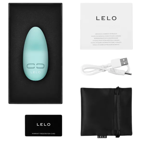 LELO Lily 3 - vibrační voděodolný stimulátor klitorisu - dobíjecí, zelený