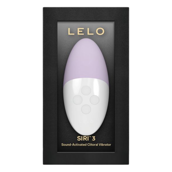 LELO Siri 3 - vibrační stimulátor klitorisu na hlasové ovládání - fialový