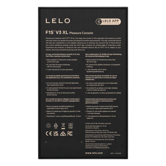 LELO Siri 3 - vibrační stimulátor klitorisu na hlasové ovládání - fialový
