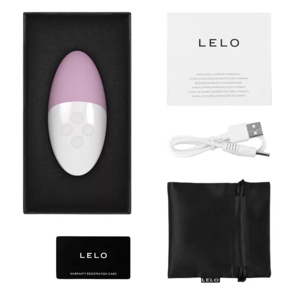 LELO Siri 3 - vibrační stimulátor klitorisu na zvuk - růžový