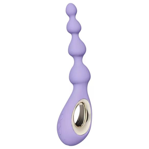 LELO Soraya Beads - anální vibrátor - dobíjecí, vodotěsný, fialový
