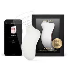 LELO Sona 3 - stimulátor klitorisu vlnami - bílá