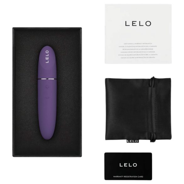 LELO - cestovní vibrátor na rty - USB, fialová