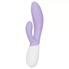   LELO INA Twist - dvojitý vibrátor na bod G s ramenem pro stimulaci klitorisu (fialový)