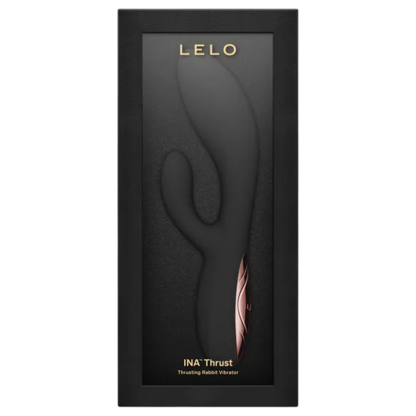 LELO - INA Thrust pohyblivý králičí vibrátor (černý)