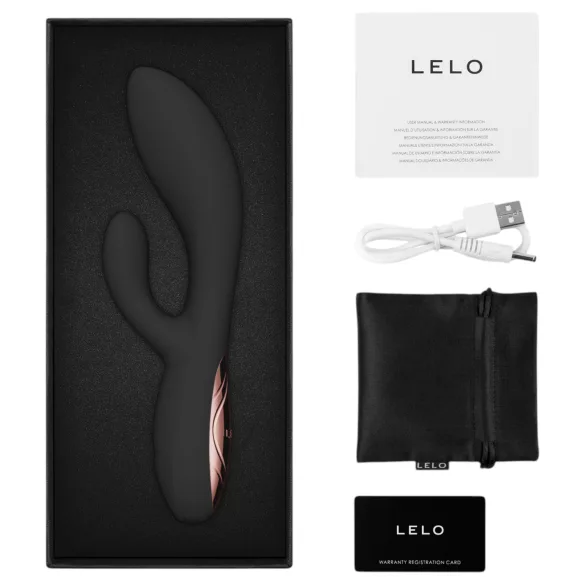 LELO - INA Thrust pohyblivý králičí vibrátor (černý)