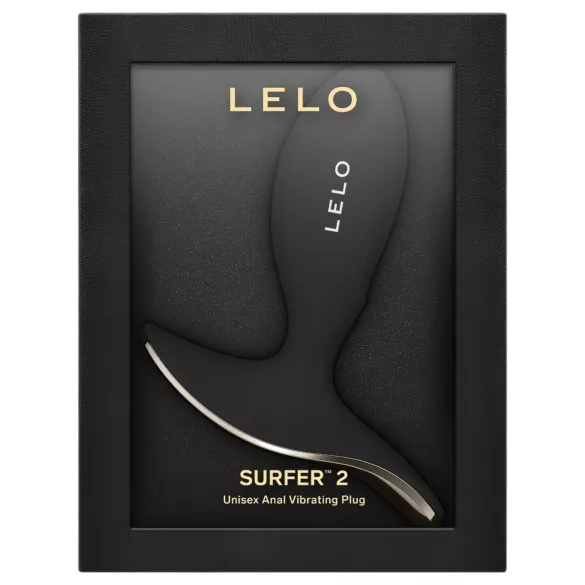 LELO Surfer - anální vibrátor ovládaný aplikací (černý)