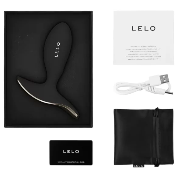 LELO Surfer - anální vibrátor ovládaný aplikací (černý)