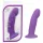Blush Luxe - silikonové dildo (fialové)