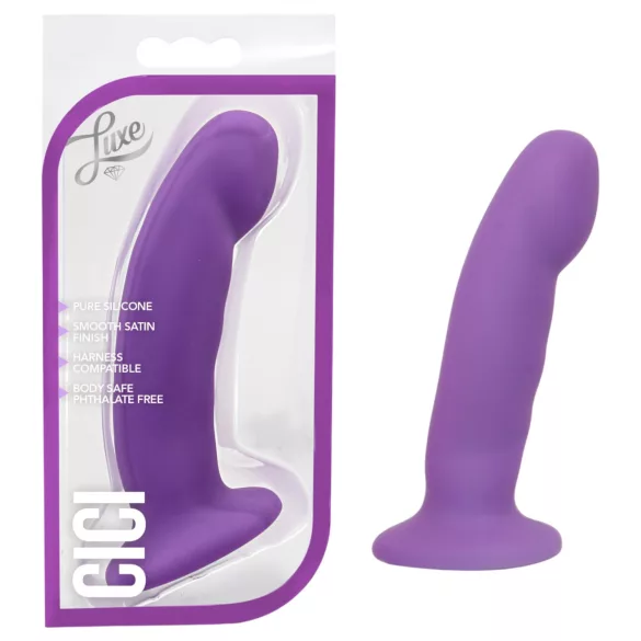 Blush Luxe - silikonové dildo (fialové)