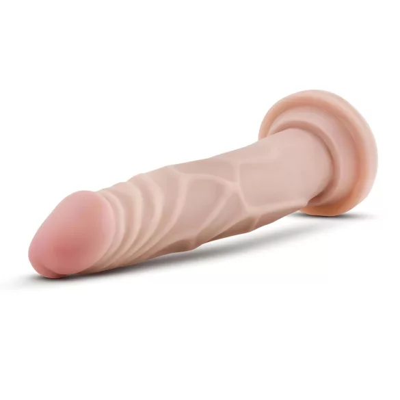 Dr. Skin - realistické dildo s přísavkou - tělová barva 19 cm
