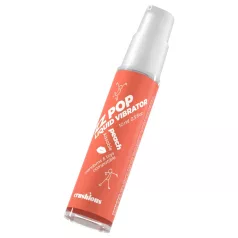 Crushious ZZ POP - jedlý tekutý vibrátor, broskev (10 ml)